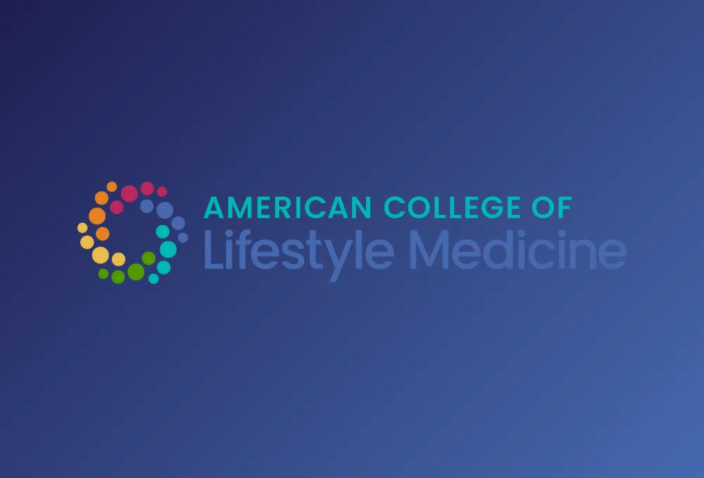 New ACLM logo on dark blue background